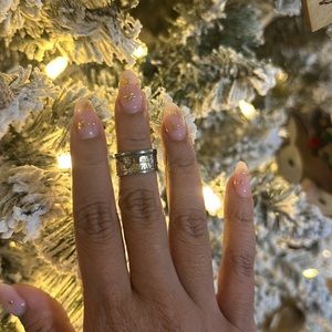 Sterling Silver with 12K G.F. Ring featuring Monument Valley